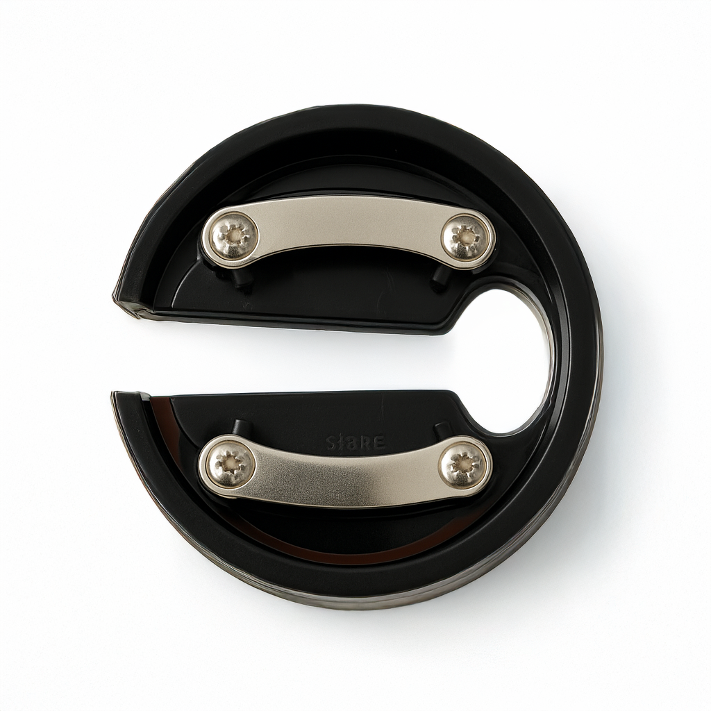 Wijnfoliesnijder RVS close-up onderzijde