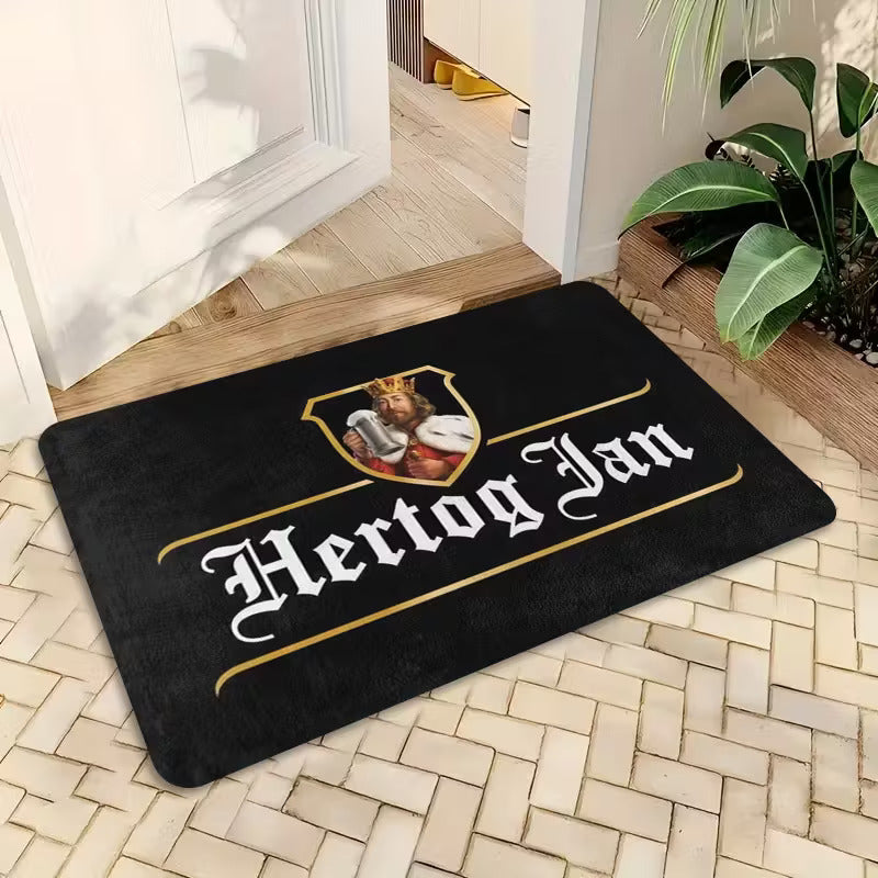 Deurmat Hertog Jan 80x50cm - Biermerk deurmat voor mancave