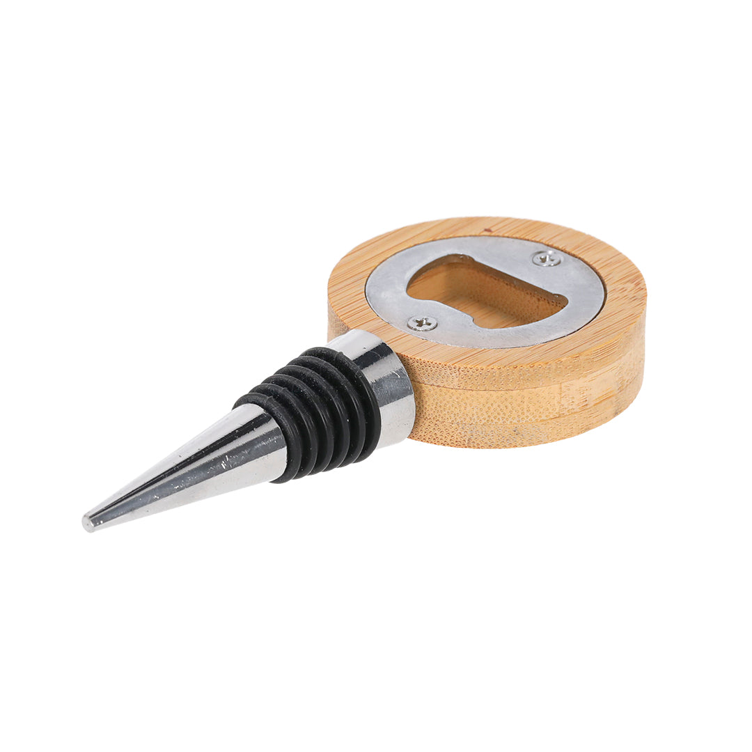 2-in-1 flesstopper met flesopener