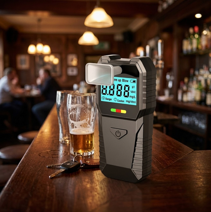 Alcoholmeter cadeau – compact en draagbaar promilletester