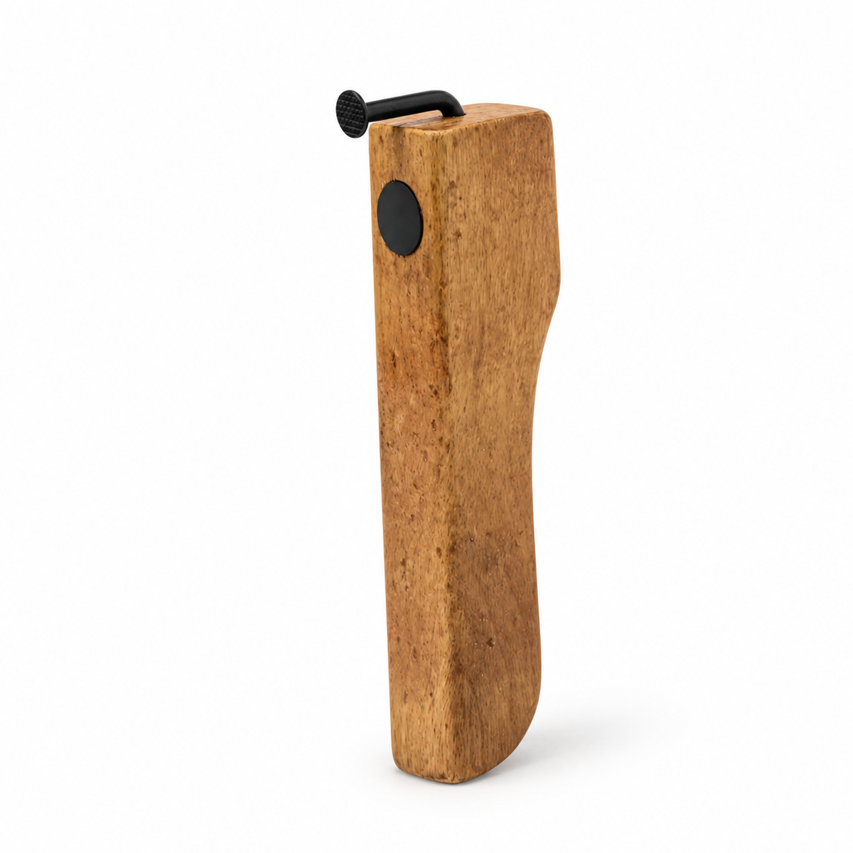 Magnetische houten bieropener met spijker, te graveren met naam tekst en/of logo"
