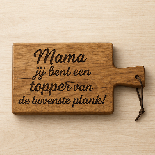 Borrelplank Moederdag (400x200x25mm)
