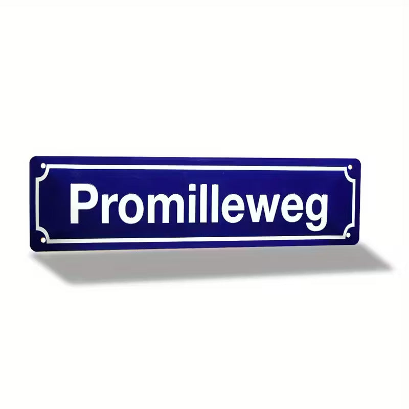 Mancave Bord - Promilleweg
