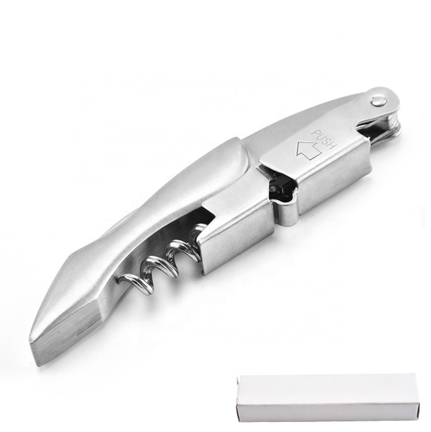 Multifunctionele professionele RVS kurkentrekker 3-in-1 - Horeca & thuis