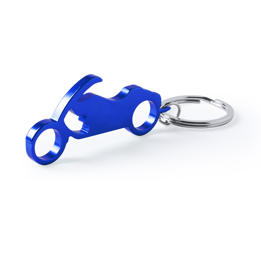 RVS Sleutelhanger Bieropener – Motorfiets