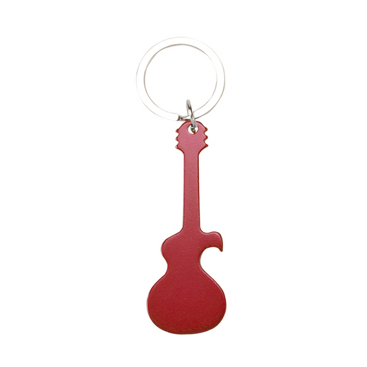 RVS Sleutelhanger Bieropener – Gitaar