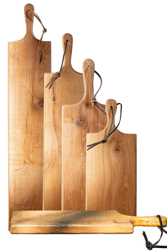 Borrelplank met gravure 80 cm - grote houten borrelplank met eigen tekst