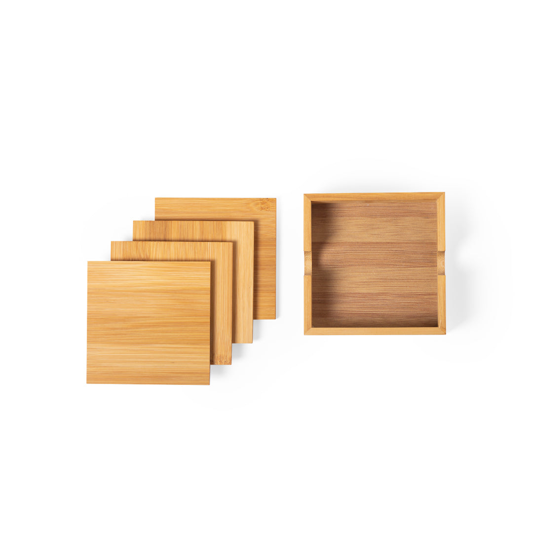 Bamboe Onderzetters - 4 stuks
